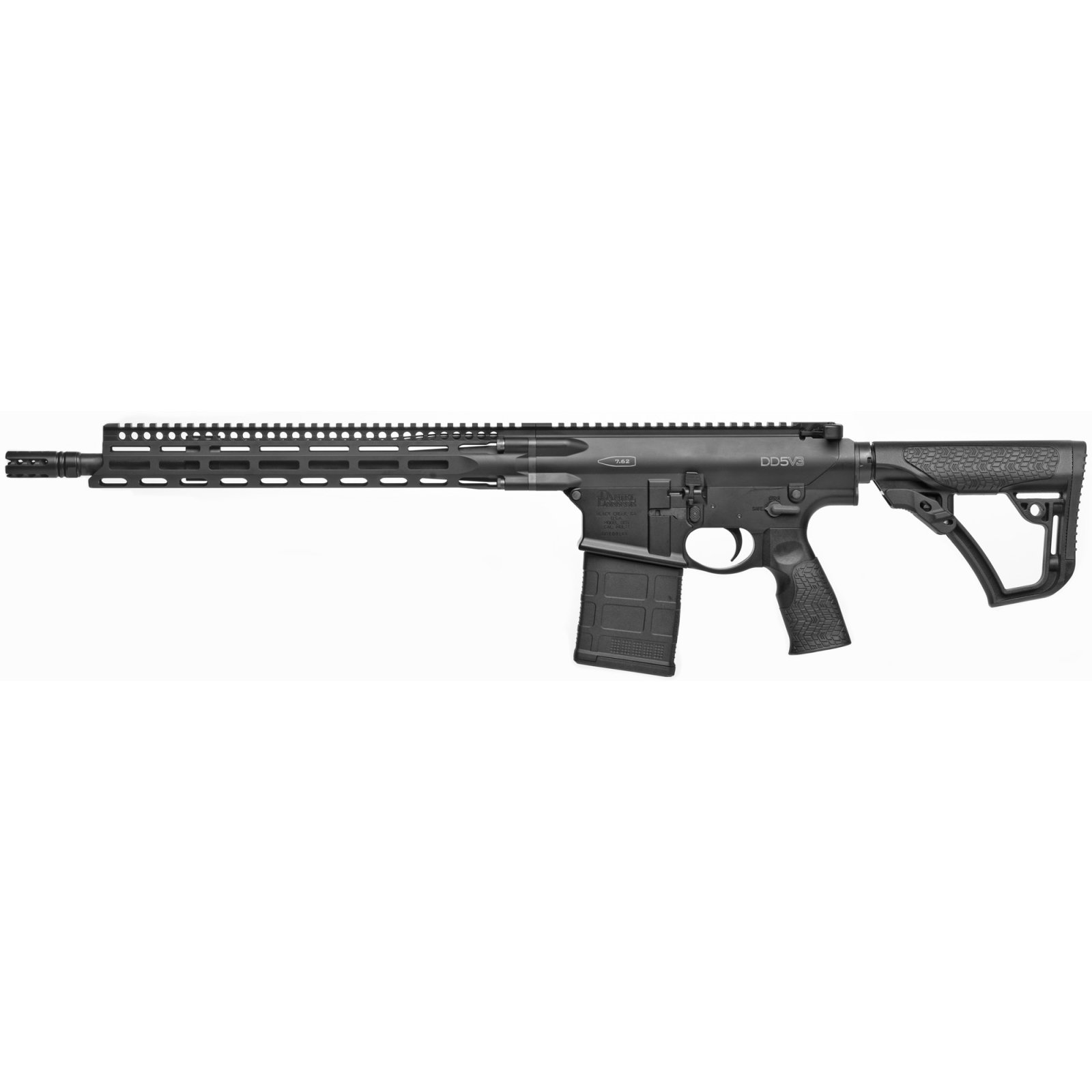 Daniel Defense DD5 V3 7.62x51mm NATO 16" Black 20+1 M-LOK