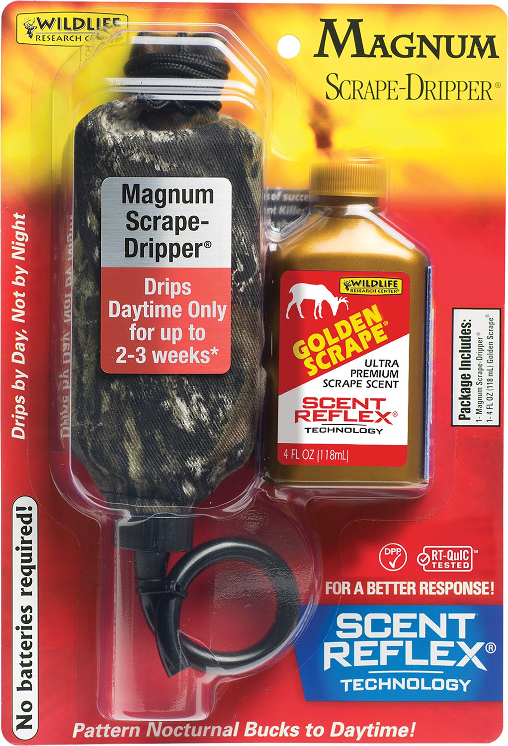 Wildlife Research 386 Magnum Scrape-Dripper Golden Combo 4 oz Dripper Deer - Wildlife Research Center - DEER