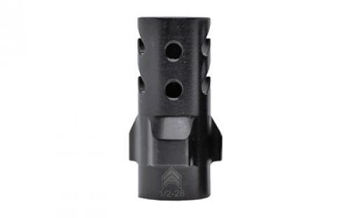 Buy Angstadt Arms AA093LDC28 9mm 3-Lug Adapter Dual Chevron Muzzle Brake online