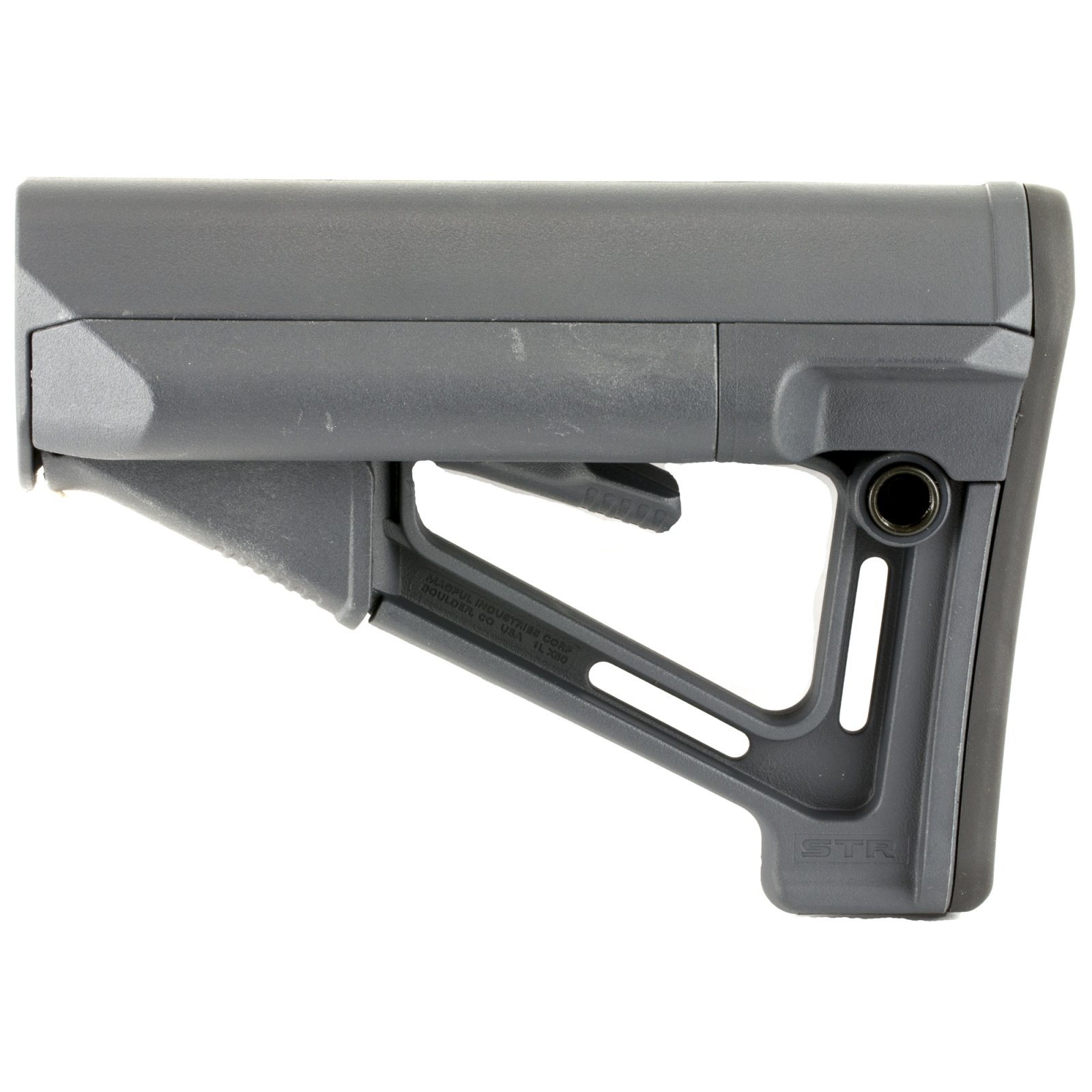 Buy Magpul MAG470-GRY STR Carbine Stock Stealth Gray for AR-15/M4 Mil-Spec online