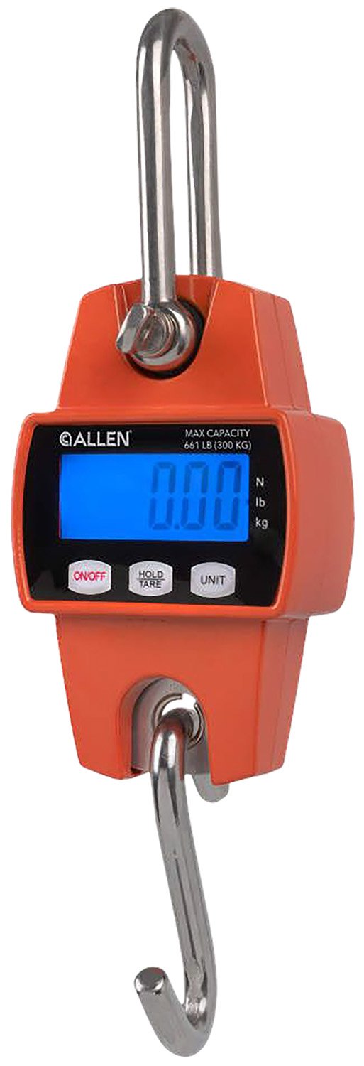 Allen 7253 Digital Game Scale Orange Stainless Steel AAA Powered - Allen Company