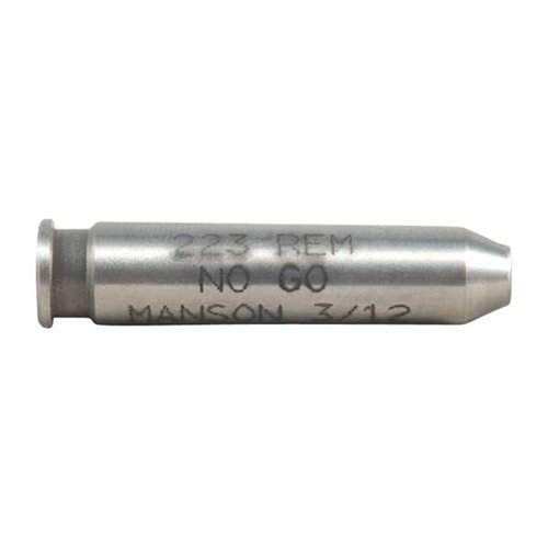 Manson PRECISION 223 REMINGTON NO-GO GAUGE STEEL - Manson Precision