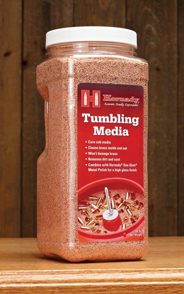 Hornady 050303 One Shot Tumbler Media 76 oz Ground Corn Cob - Horn Hunter