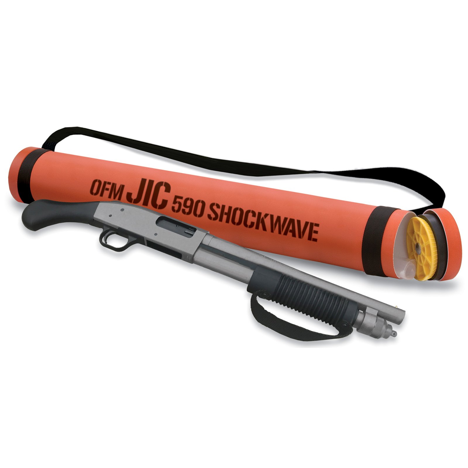 Mossberg 590 Shockwave JIC 12 Gauge 14.375 in Cerakote 6 Round Pump Action