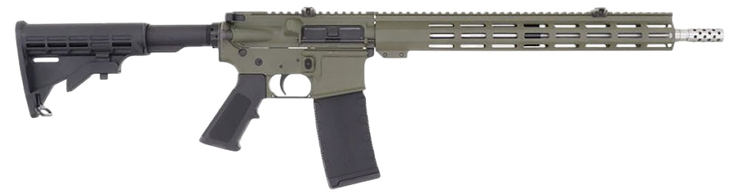 GLFA GL15223SSODG AR-15 Rifle .223 Wylde 16" HBAR Olive Drab Green - Great Lakes Firearms - 223 WYLDE