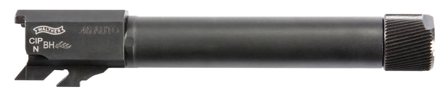 Walther Arms PPQ 45 ACP 4.6 in Black Steel Threaded Polygonal Rifling