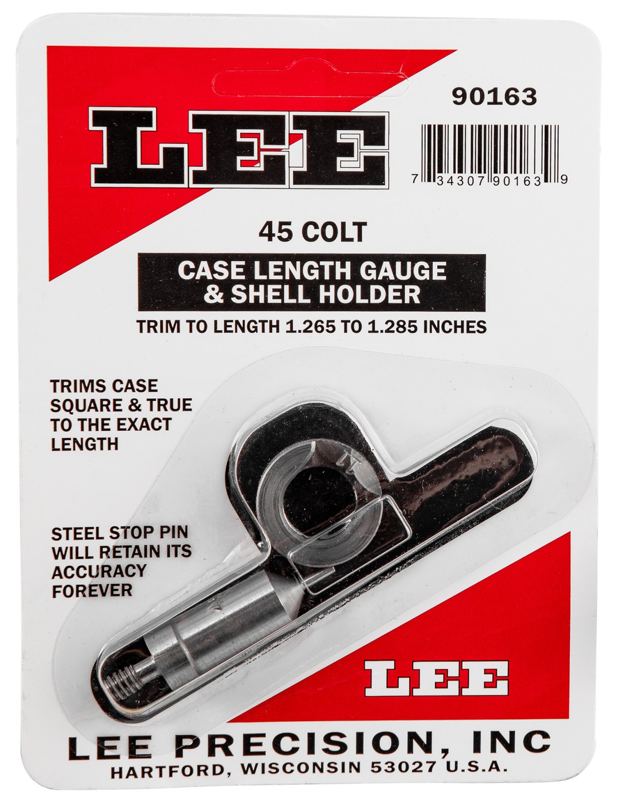 Buy Lee Case Length Gage and Shell Holder .45 Colt online