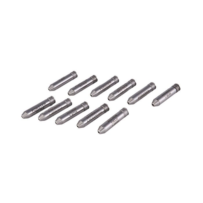Forster HG223MST 223 Remington 11-Piece Headspace Gauge Set