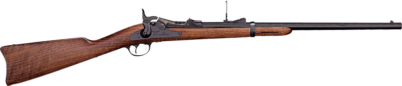 Pedersoli IFG-NA 010S900457 Springfield Trapdoor Carbine .45-70 Blued Walnut