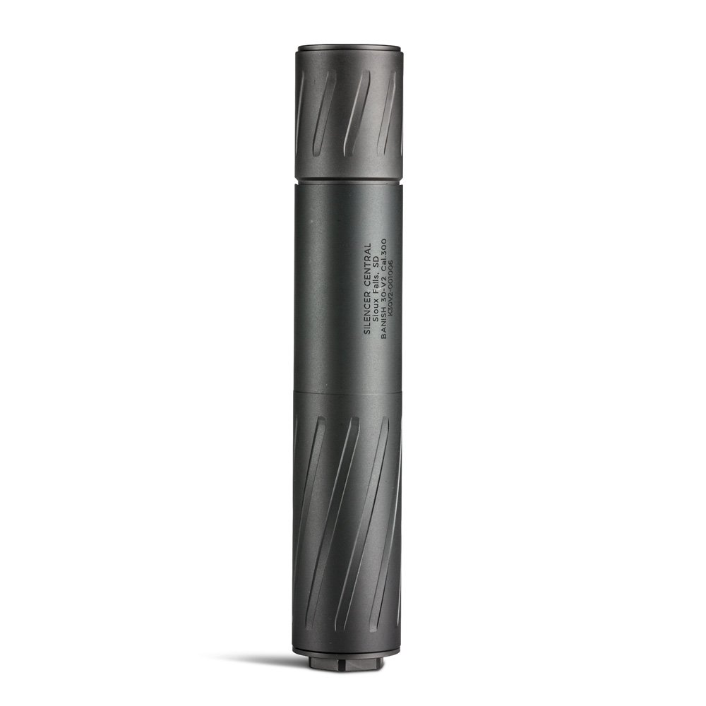Banish Suppressors 30-V2 DTM 30 Caliber 5/8X24 Black Suppressor - Banish Suppressors - 30 CALIBER | 7.62MM