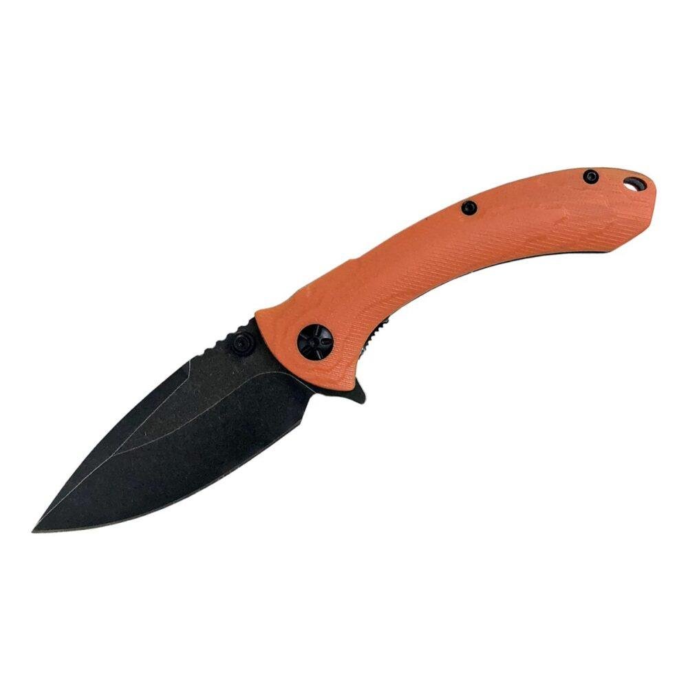 ABKT Elite AB023H Shadow Protector II Folding Knife 3.5" D2 Blade Orange