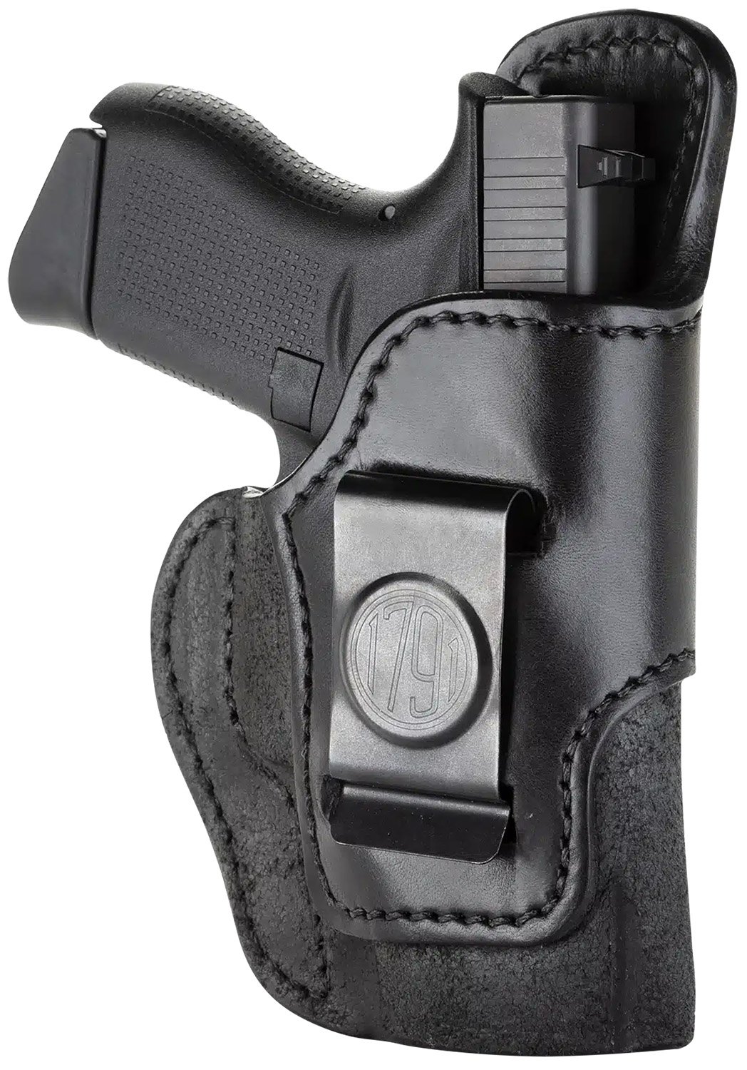 1791 Gunleather RCH-3-BLK-R Rigid Holster Black RH Size 3 IWB - 1791 Gunleather - BLACK