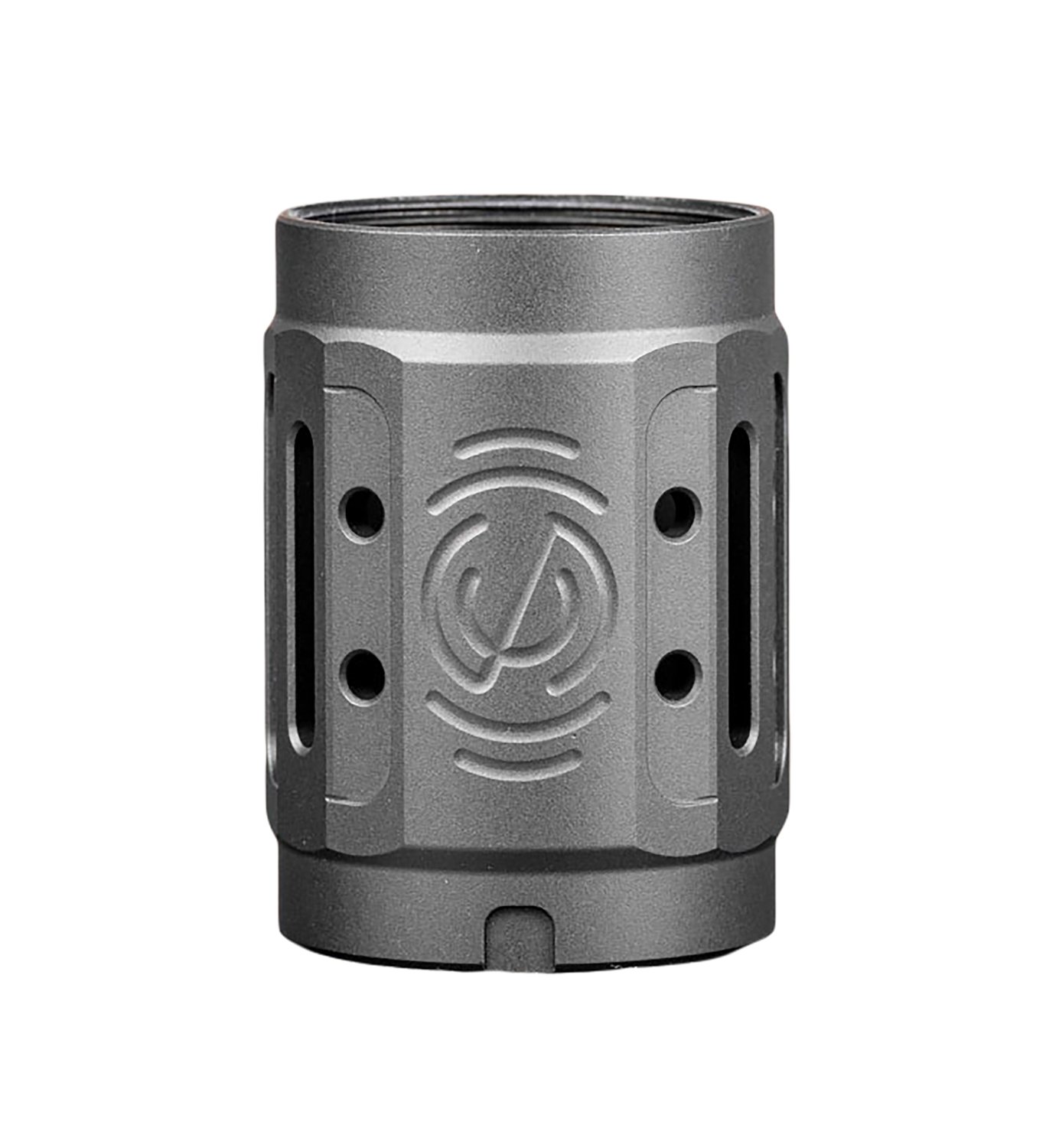 Buy SilencerCo AC5447 Alpha MAAD Brake 2.0 Black Anodized Aluminum 2" OAL 1.45" Diameter online