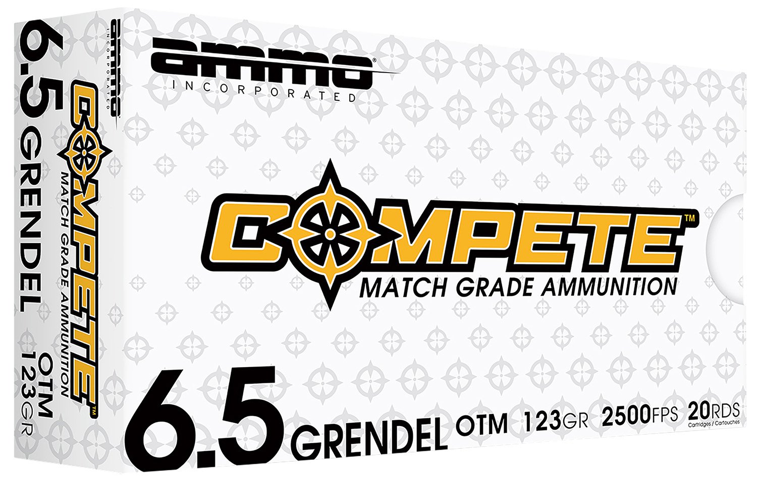 Ammo Inc 65GR123BTHPA20 6.5 Grendel 123gr Open Tip Match 20/Box