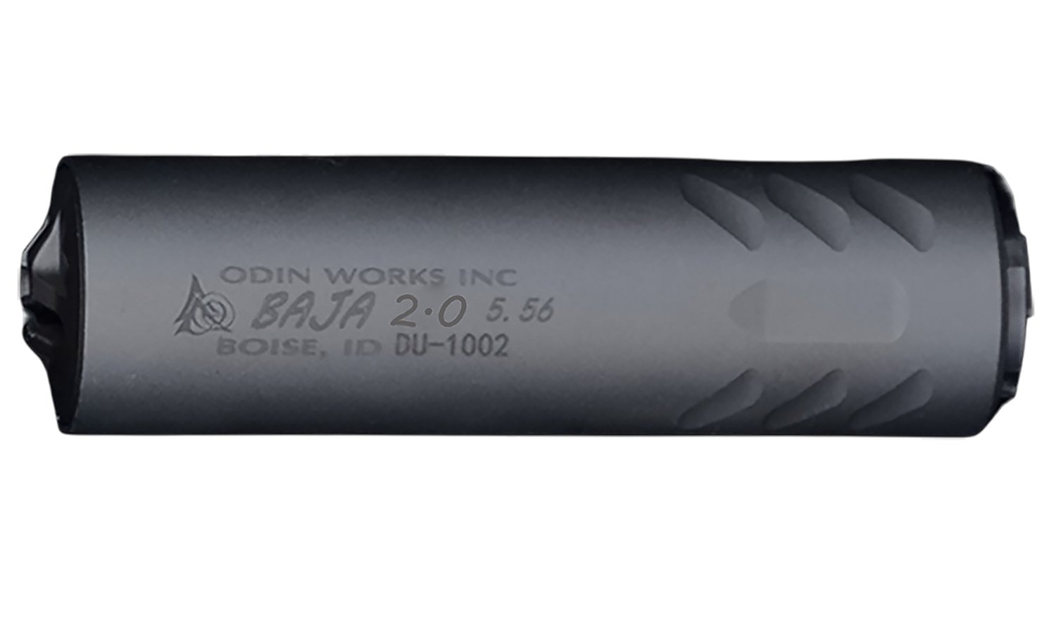Odin Works SUP-BAJA-2.0-556-BLK BAJA 5.56mm 1.5" Black Steel 1/2"x28 - Odin Works - 5.56 NATO