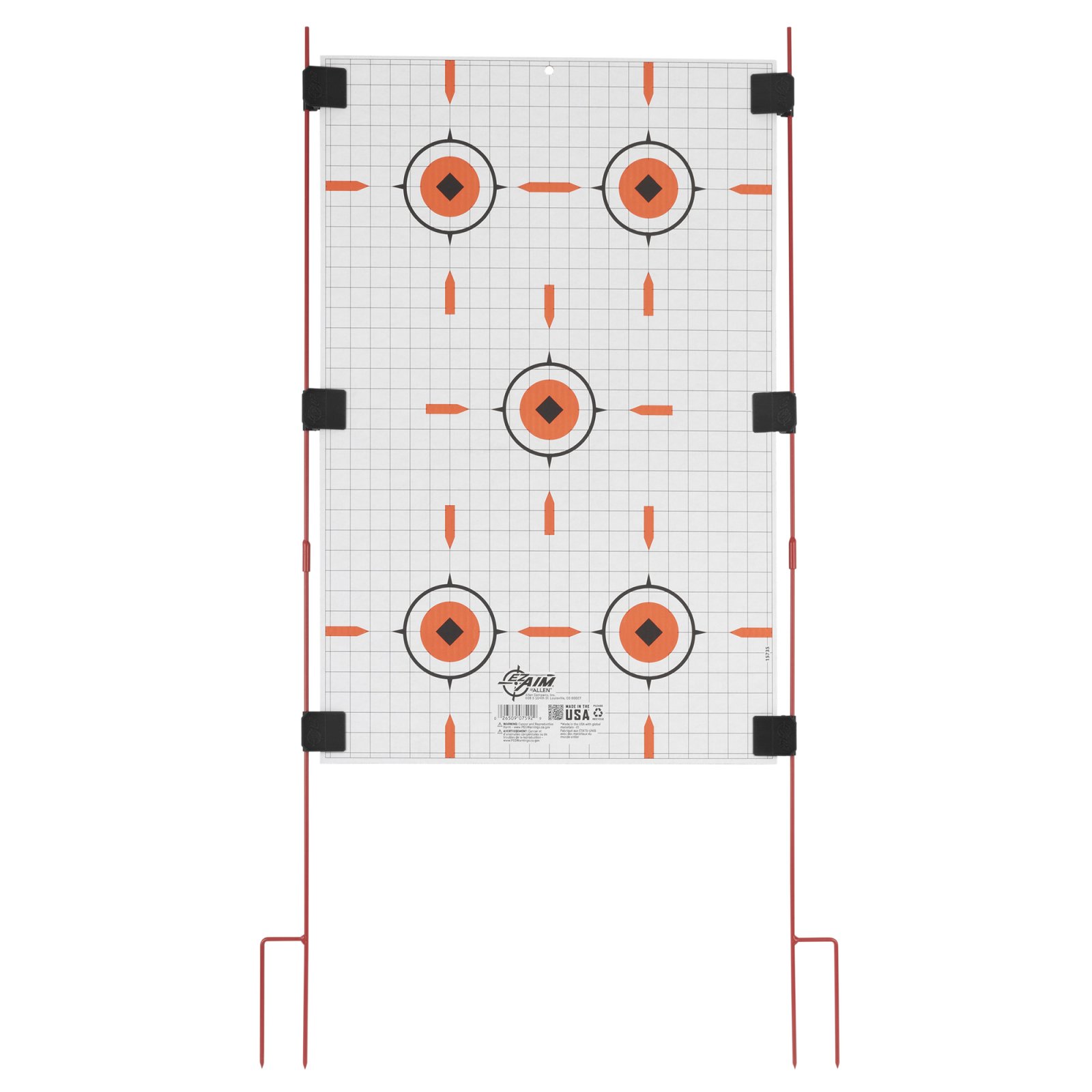 Allen 15828 Stow-N-Go Take Down Targets with Stakes - Allen Company