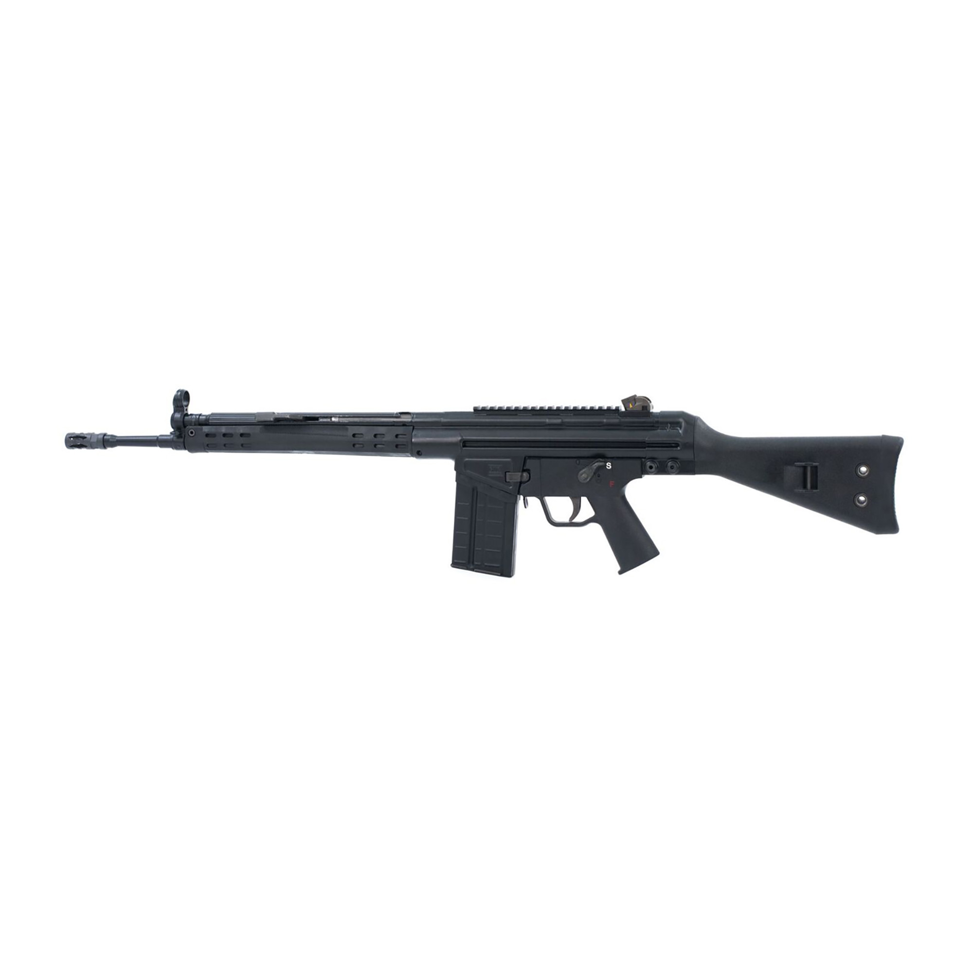PTR-91 A3S 18" .308 Win Rifle Black Polymer Handguard Fixed Stock