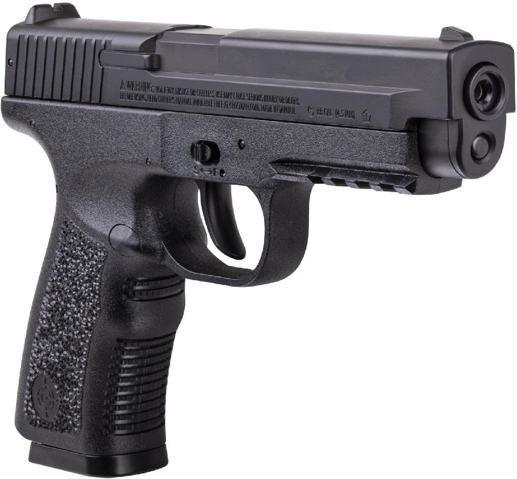 Crosman PSM45 BB Pistol .177 w/ Full Metal Slide (Black) - CROSMAN