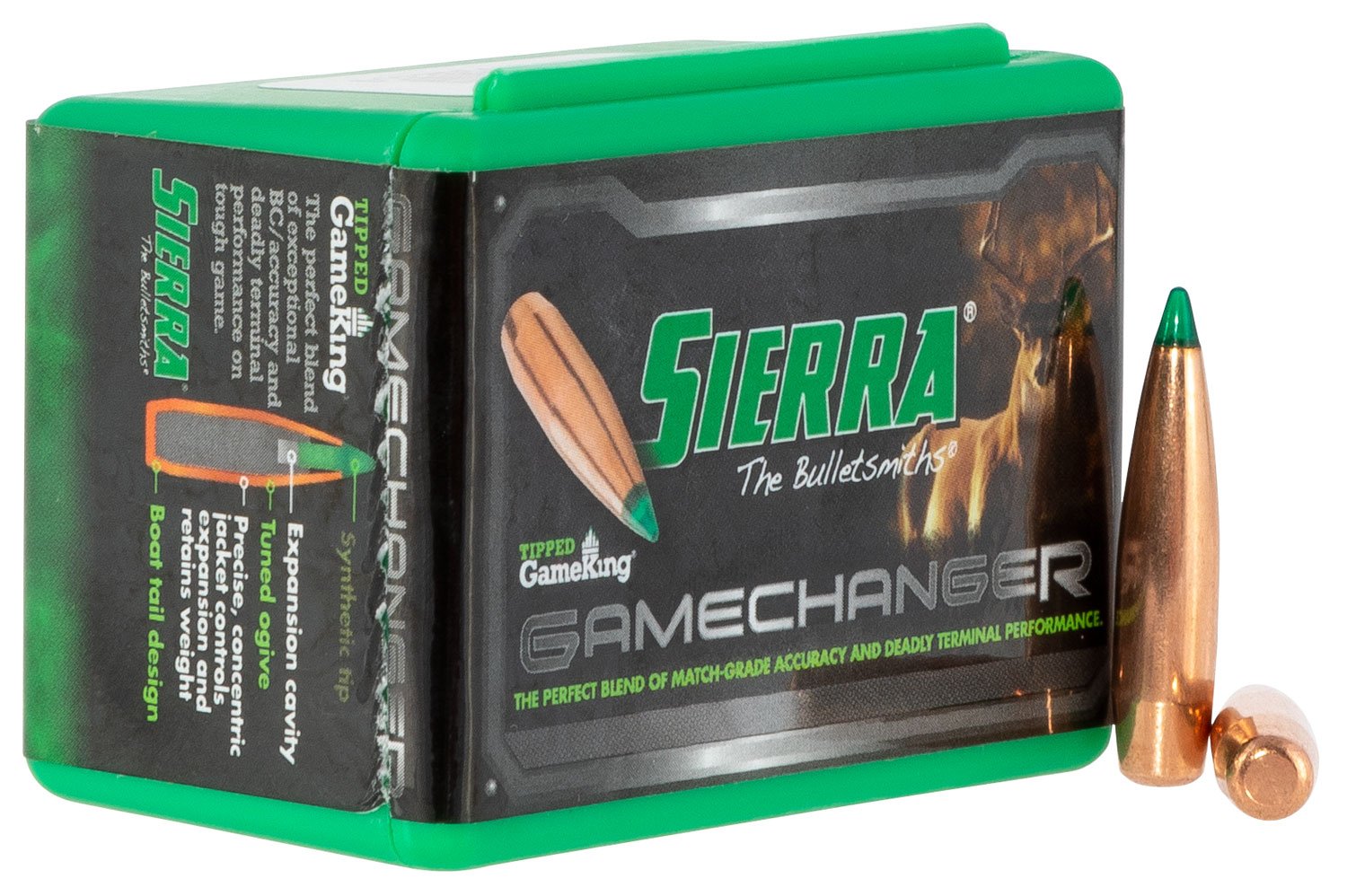 Buy Sierra 4100T Tipped GameKing 6mm .243 90gr HPBT 50/Box online