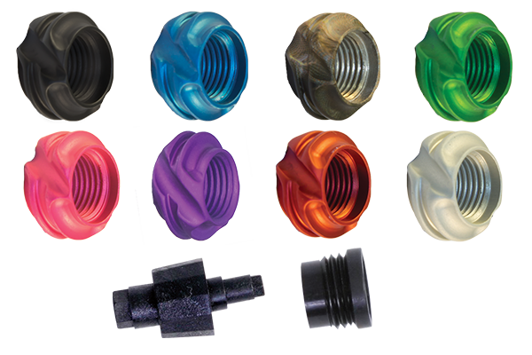 Specialty Archery 749-37L Peep Housing Black 1/4" Ultra Lightweight