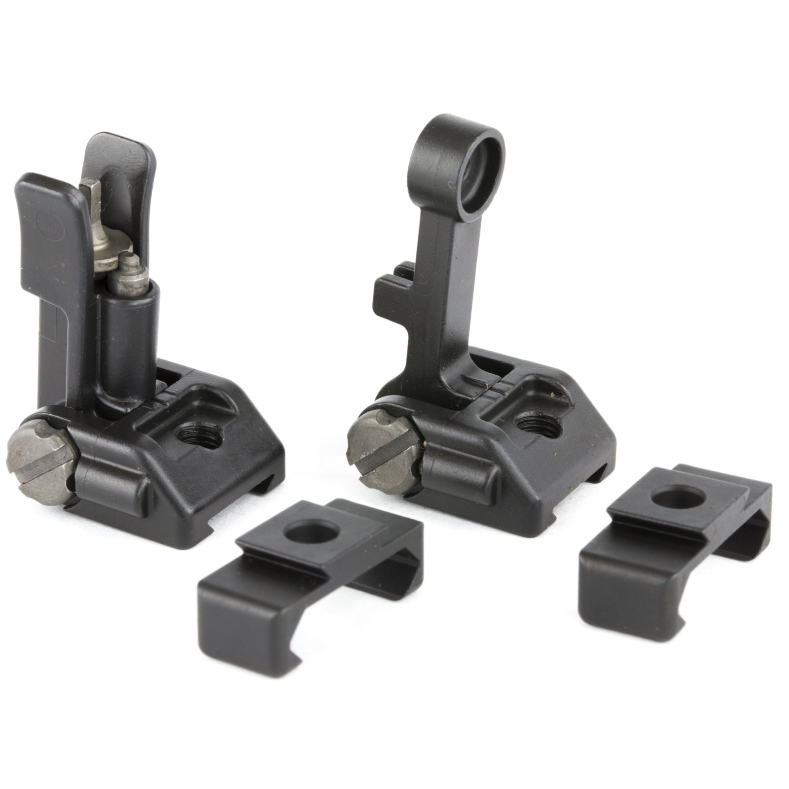 Griffin Armament M2 Sights Front/Rear Folding Sights Fits Picatinny Rails