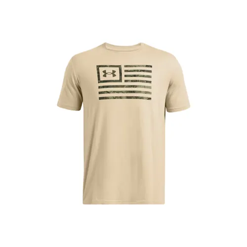 Buy Under Armour Men's Freedom Flag Printed T-Shirt USA Logo online