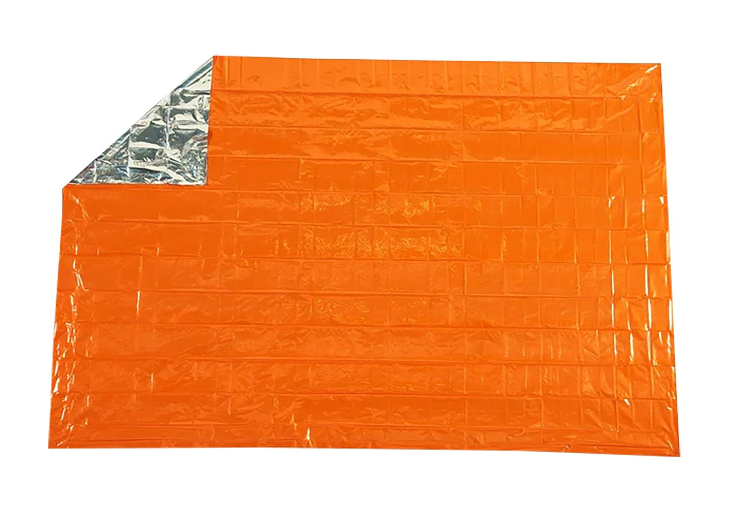 Survive Outdoors Longer 01401701 SOL Survival Blanket Warmth Waterproof Orange Metalized Polyethylene - AMK - 2 PERSON