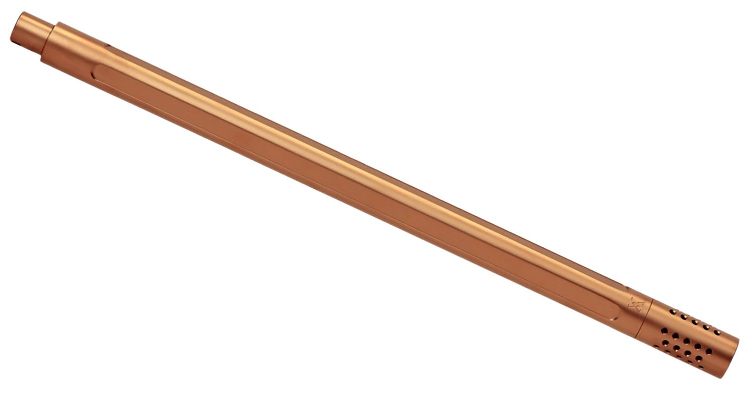 True Precision TP-1022BBL-C 22LR Fluted Bull Barrel, Threaded, TiCN Copper - True North Concepts - 16"