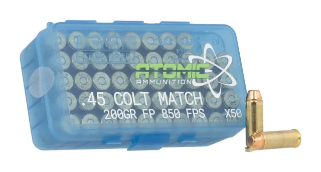 ATOMIC 46624 45CLT 200 Match 50/10 - Atomic Ammunition