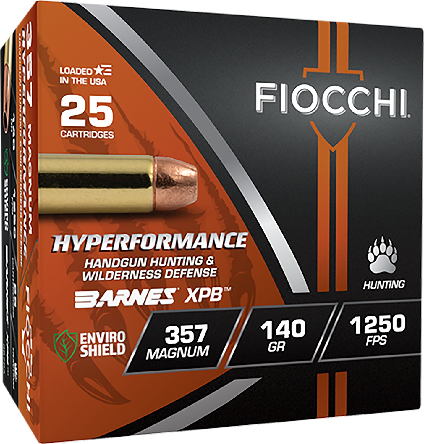 Fiocchi 357BA Hyperformance 357Mag 140gr XPB Ammo 25 Rounds - Fiocchi - XPB