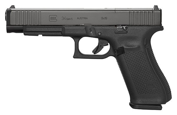 Glock Gen 5 34 FSS MOS 9mm Pistol 5.31" Barrel Black