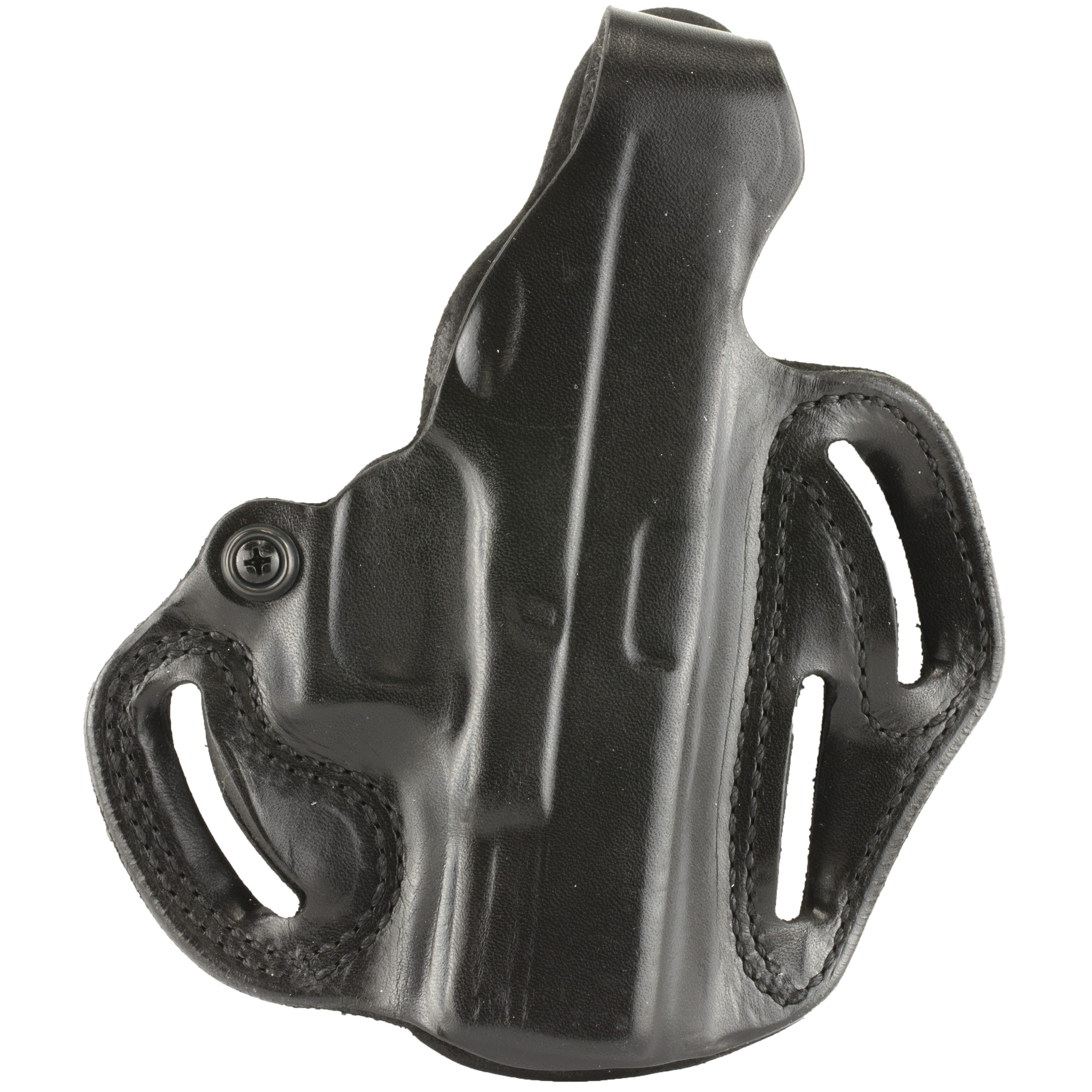 DeSantis 001BAB6Z0 Thumb Break Scabbard OWB Black Leather Holster Glock 19
