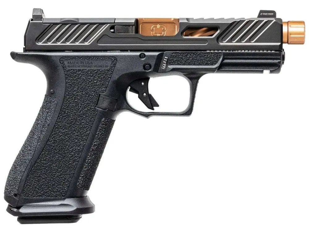Shadow Systems XR920 Elite Semi-Auto 9mm Pistol: Black Nitride, 5.5" Barrel, 10 Rounds