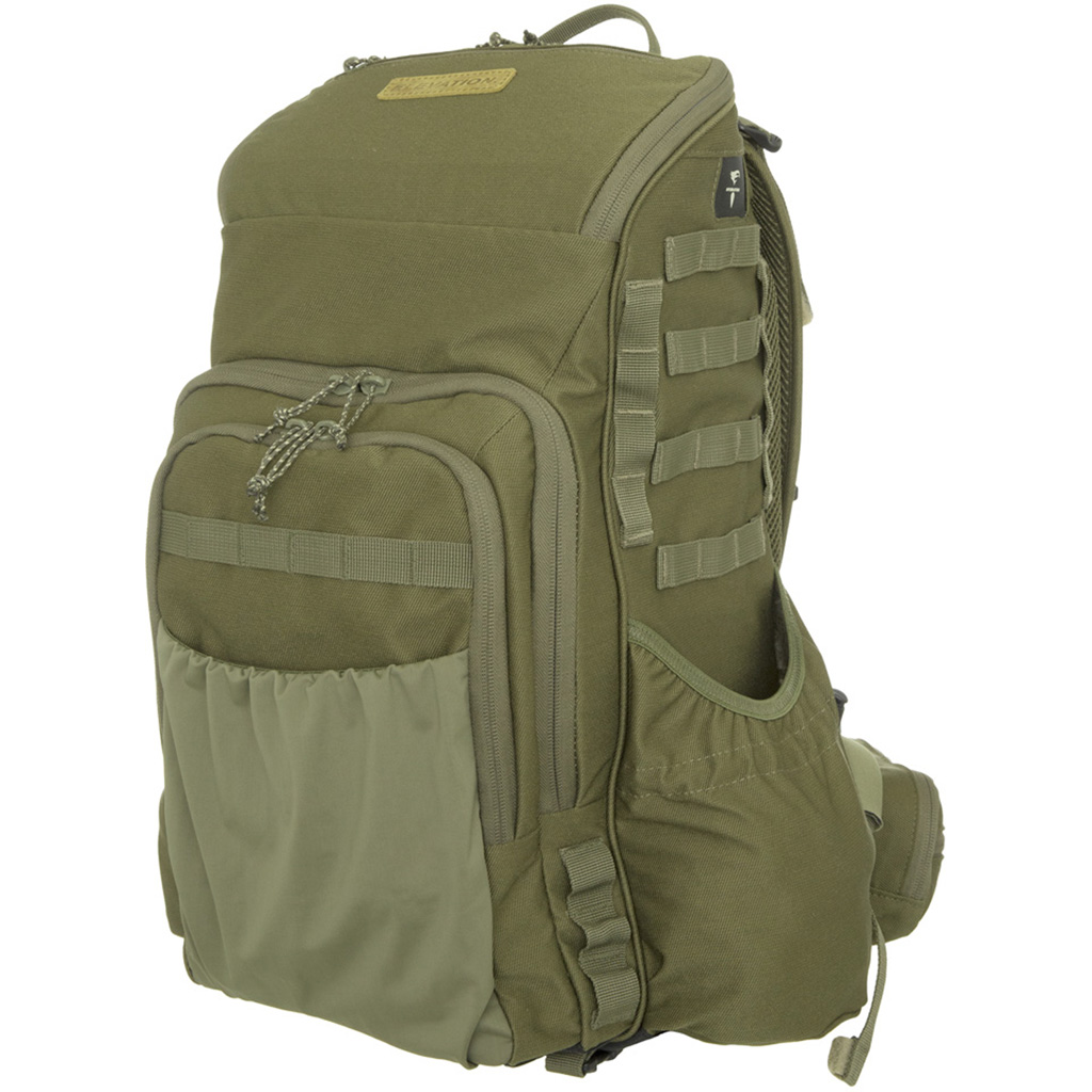 Elevation Harrier 1600 Day Pack Ambush Green, 1600 Cu In, MOLLE Webbing