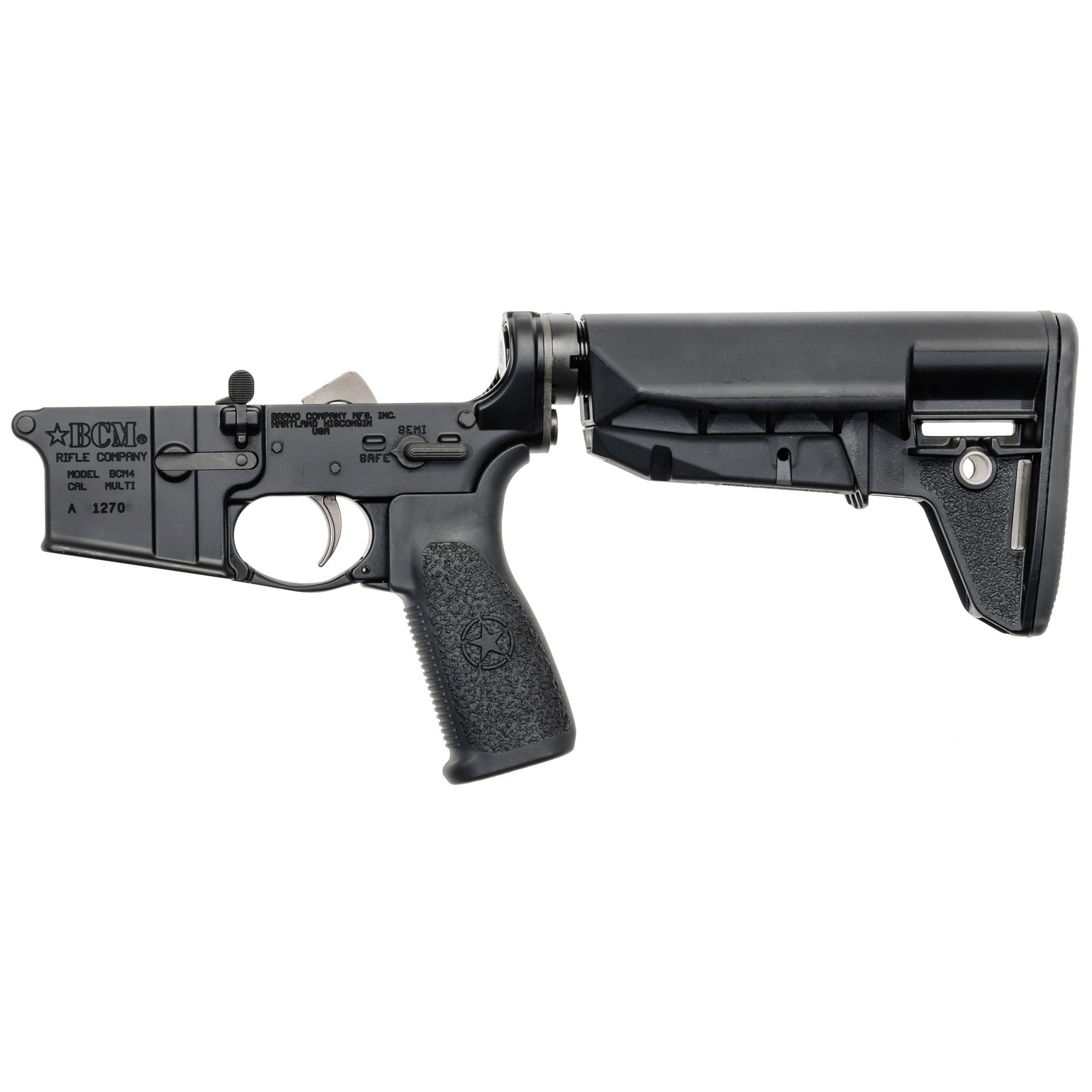 Bravo Company Complete Lower Receiver AR-15 Multi Caliber Anodized Finish - Bravo Company Manufacturing - Multi