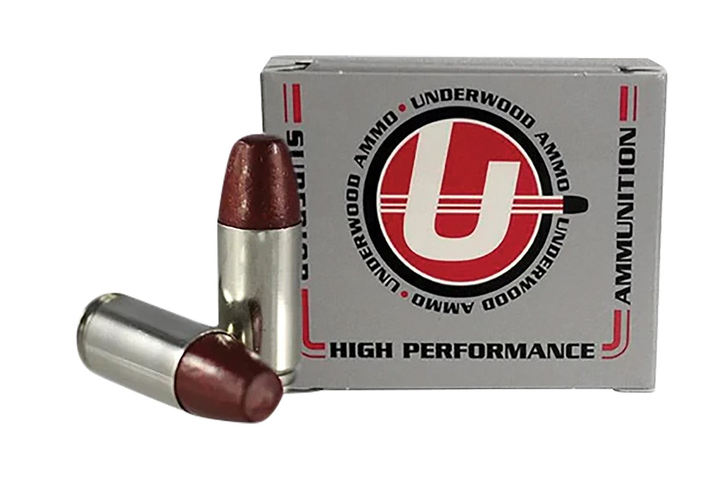 Underwood 719 9mm+P 147gr Hard Cast Flat Nose Ammo 20 Rounds - Underwood Ammo - 9MM LUGER (9X19,9MM PARABELUM)