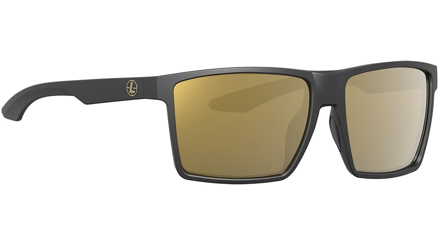 Leupold Performance Wear Desoto Shatter Proof Polarized Bronze Mirror Lens, Matte Black Frame