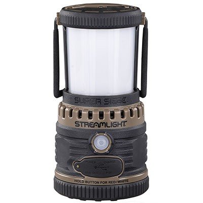 Buy Streamlight Super Siege 44947 Lantern 1100 Lumens Coyote USB Rechargeable online