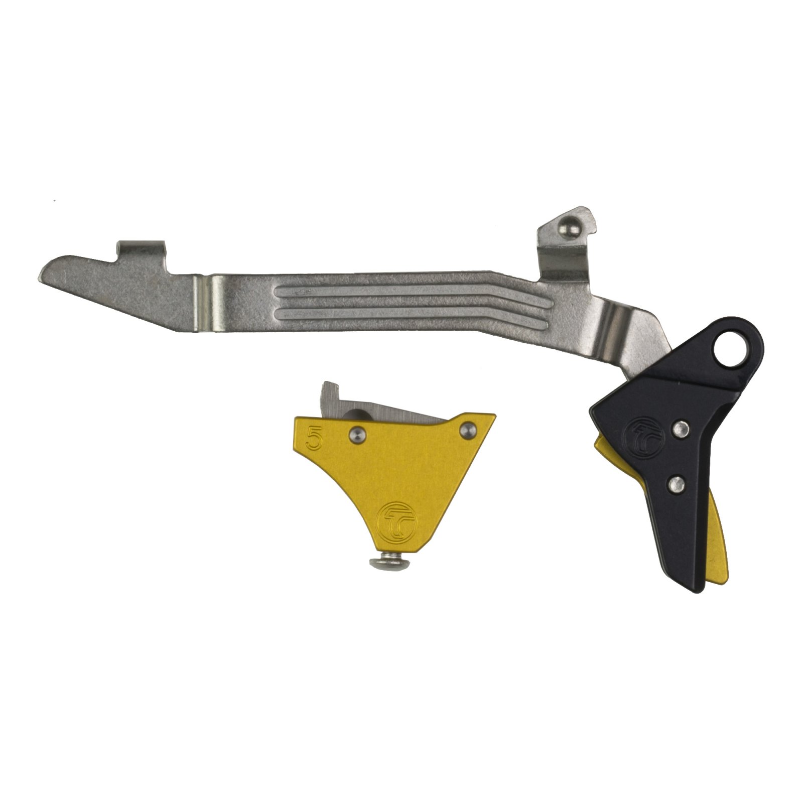 Buy Timney ALPHAGLOCK5 Gold Trigger for Glock Gen5/44 9mm/40 S&W/22 LR online