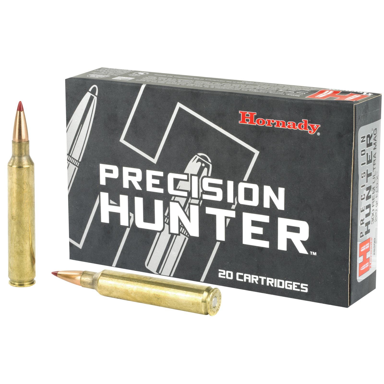 Hornady 8209 Precision Hunter 300 RUM 220 gr ELD-X 20/Box 10/Cs