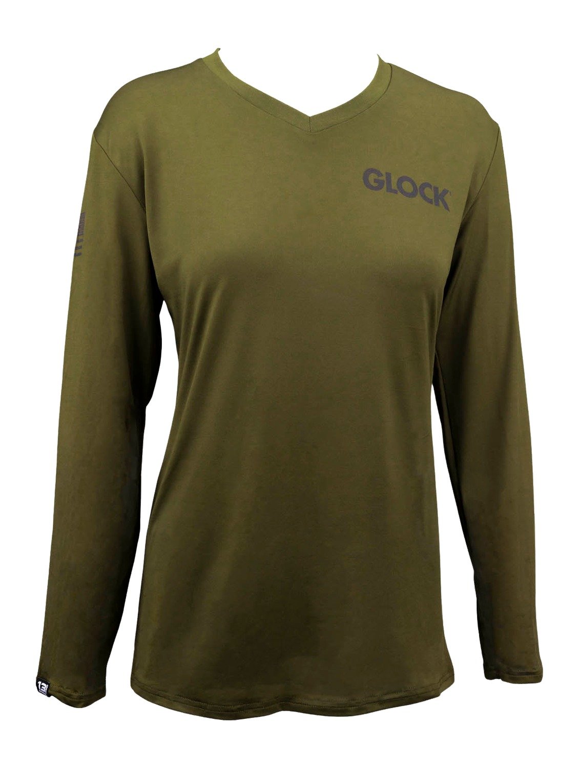 Glock AP96428 LADIES PERFORMANCE SHIRT GRN L
