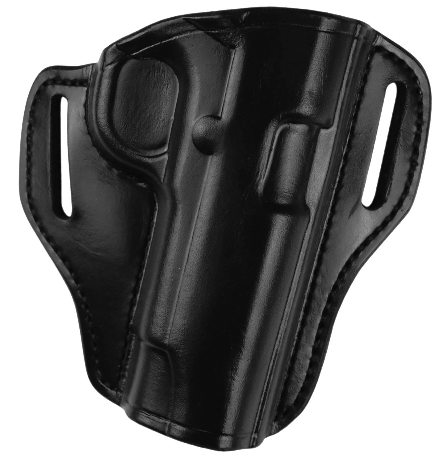 Bianchi 57 Remedy Small Right Hand Holster Black Leather 25054 - Bianchi - BLACK