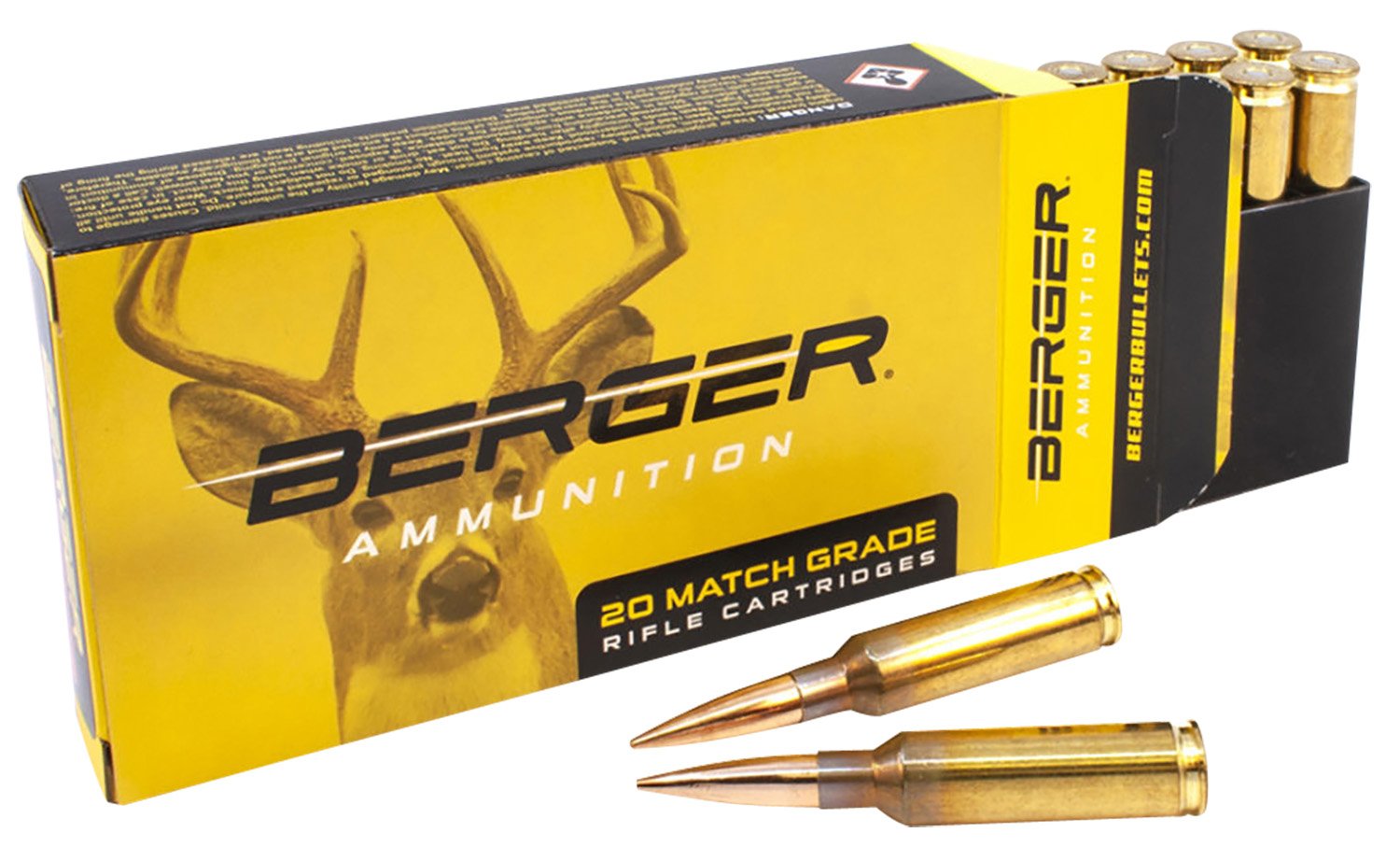 Berger 31070 6.5 Creedmoor 156gr Hybrid Target Rifle Bullets 20/Box - Berger Bullets - HYBRID