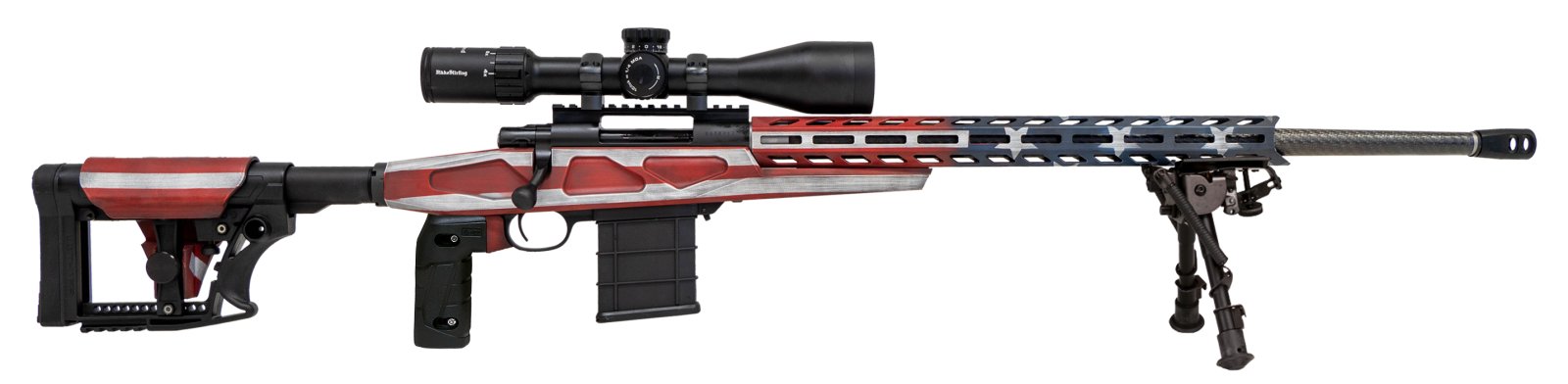 Howa FLAG CHASSIS .308 USA FLG WIN 24" THREADED W/SCOPE - Howa - .308 Win