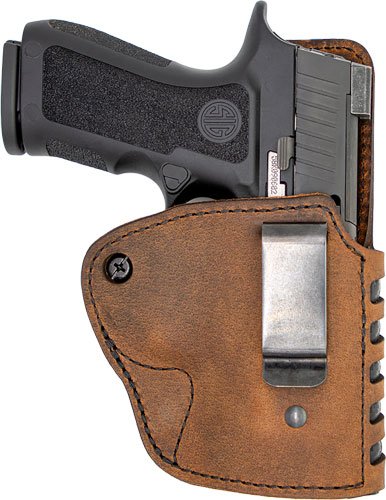 Versacarry C211365 IWB Holster Kydex Leather RH SIG P365 Brown
