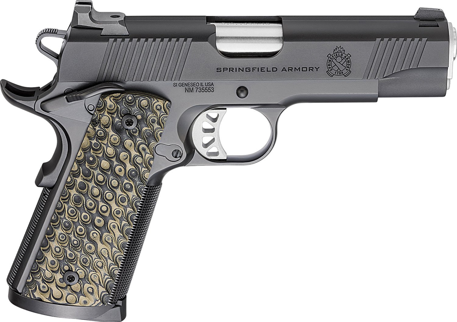 Springfield Armory 1911 TRP Classic .45 ACP 4.25 in Black 8 Round Semi-Auto