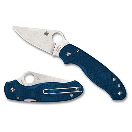 Spyderco C223PCBL Para 3 SL/PL Blue FRN Scales CPM SPY27 Steel - SPYDERCO
