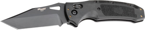 Hogue K320 Nitron 3.5 Inch Tanto Blade Able Lock Black Folder - Hogue