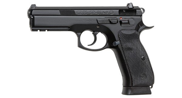 CZ 75 SP-01 9mm 4.6" Barrel 10rd Night Sights