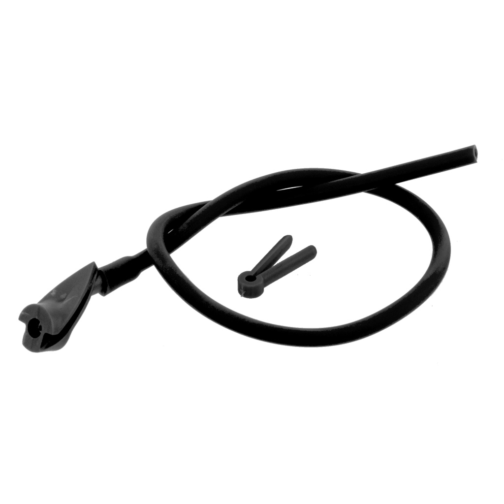 October Mountain 45447 In-Line Peep Sight 1/4" 25 Pack with Tubing & Clip